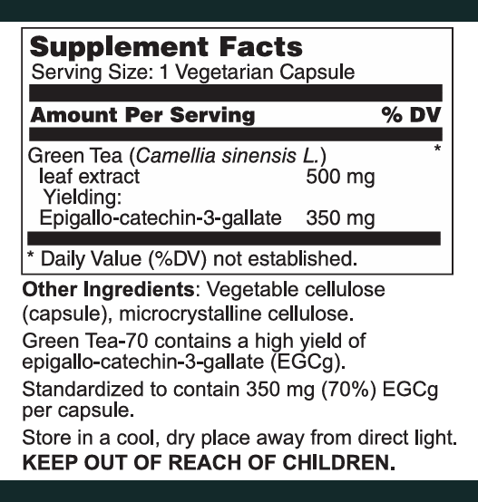 Green Tea-70 High Concentration EGCg
