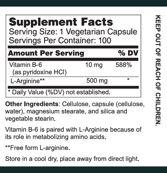 L-Arginine 500 mg