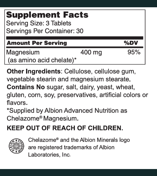 Magnesium Chelate 400 mg