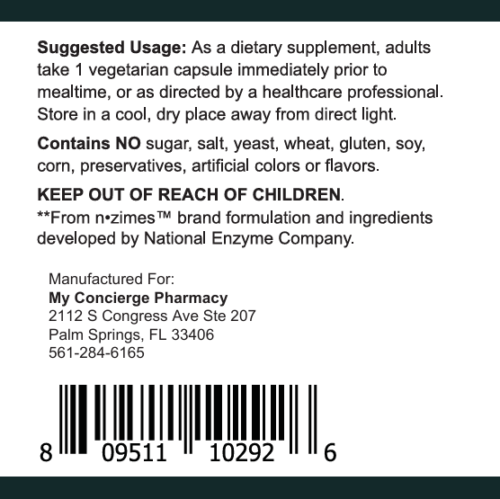 Digestive Enzymes (Vegetarian)