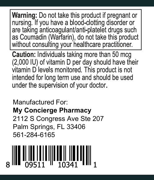 Vitamin A, D3 and K2