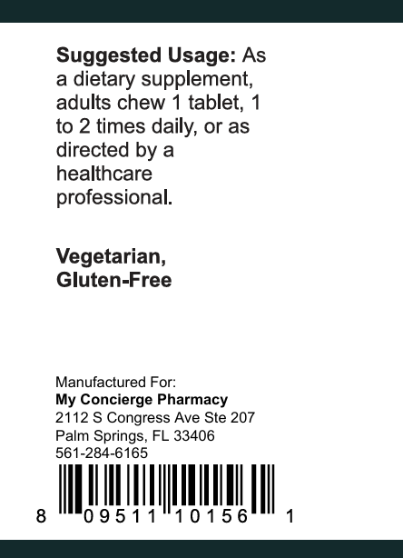 Vitamin C 500 mg Orange Chewable