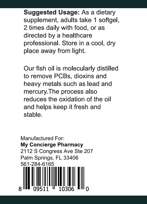 Marine Fish Oil 1000 mg
