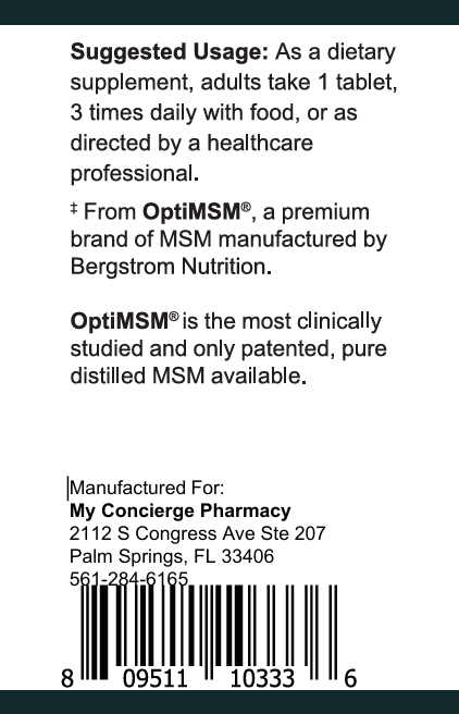Glucosamine and MSM RF