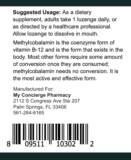 Methyl B-12 Lozenges 3000 mcg