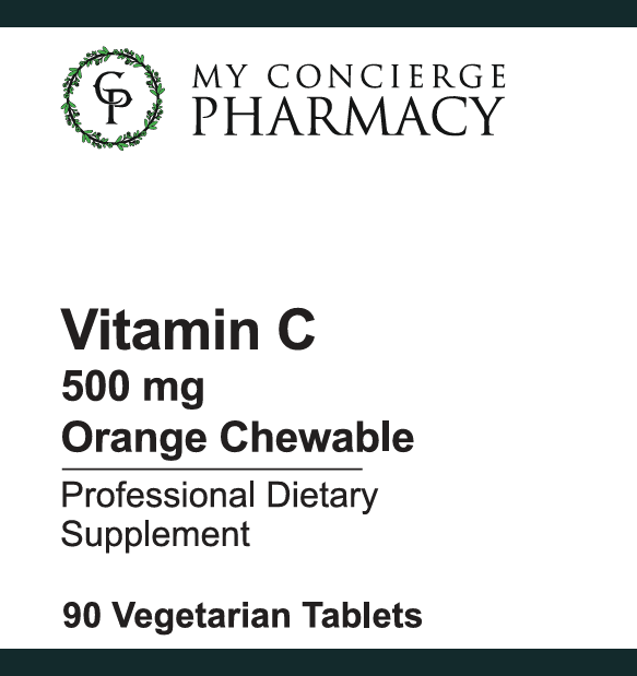 Vitamin C 500 mg Orange Chewable