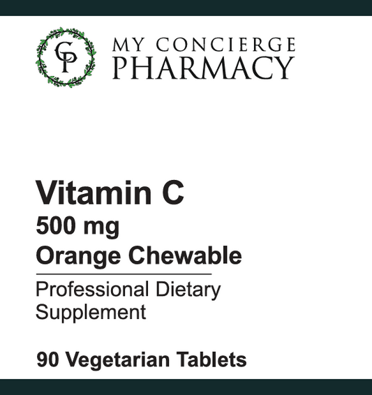 Vitamin C 500 mg Orange Chewable