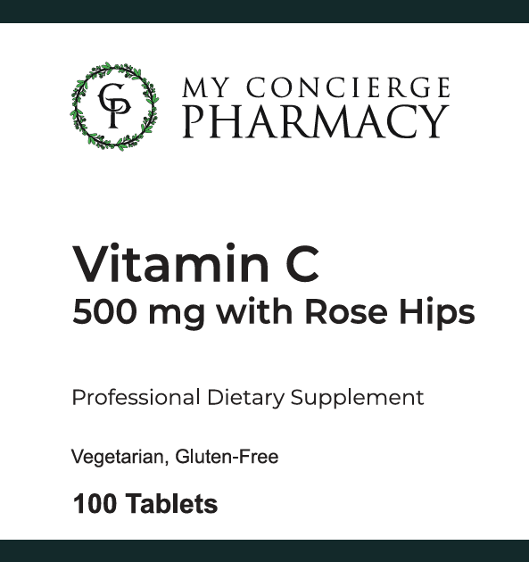 Vitamin C 500 mg with Rose Hips