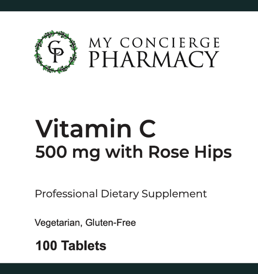 Vitamin C 500 mg with Rose Hips