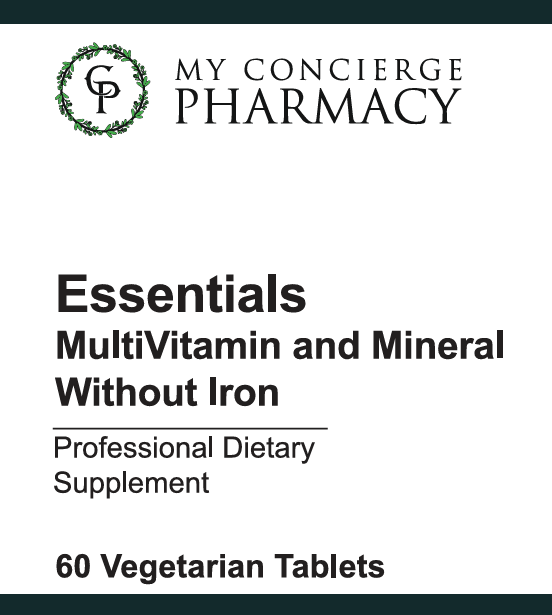 Essentials Multivita and Mineral No Iron