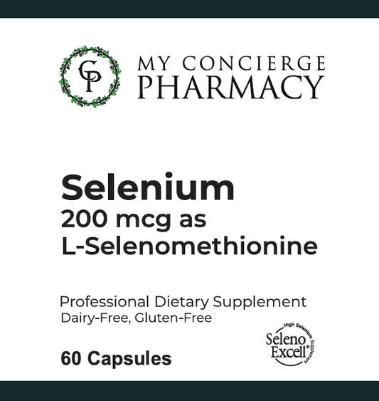 Selenium 200 mcg as L-Selenomethionine