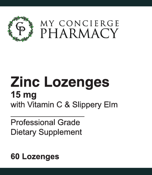 Zinc Lozenges 15 mg