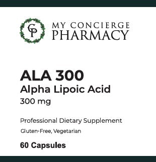 ALA 300 Alpha Lipoic Acid 300 mg