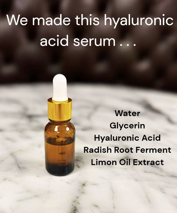 Hydrating Hyaluronic Acid Serum (5-Ingredient Clean Formula)
