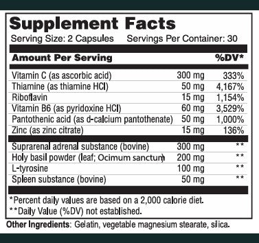 Adrenal Health Glandular