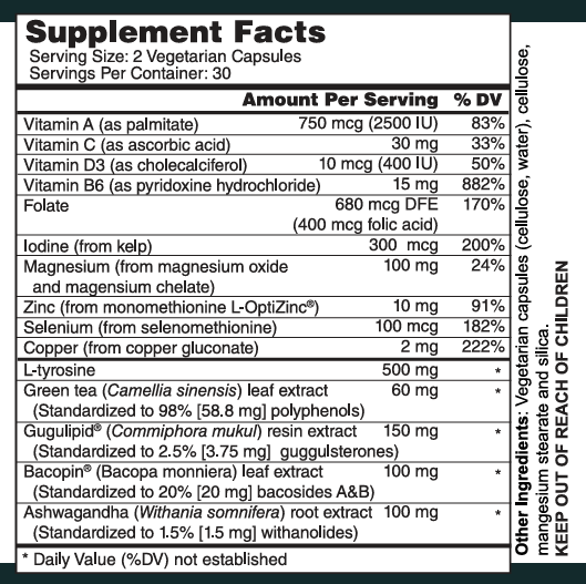Thyroid Support with Zinc