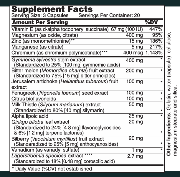 Diabetes Balance (RF) 60 Caps