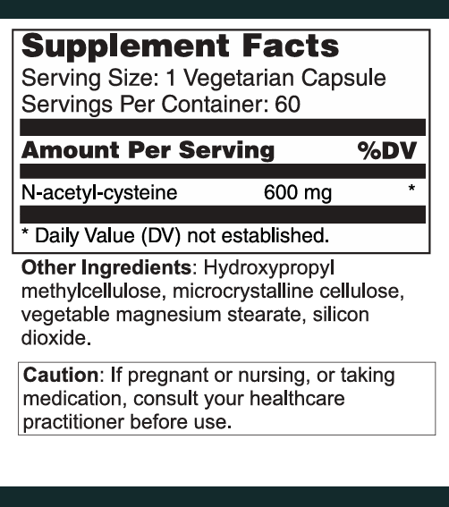 N-Acetyl-Cysteine 600