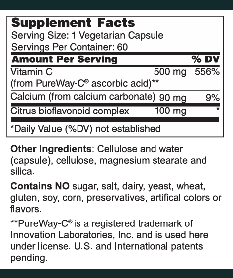 Vitamin C Esterified 500 mg