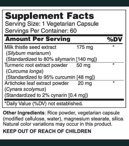 Milk Thistle Plus 175 mg