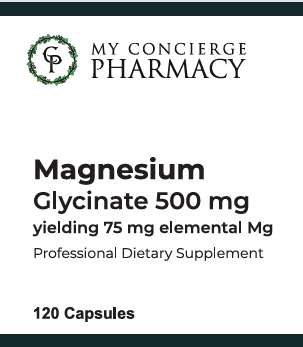 Magnesium Glycinate 500mg Capsules