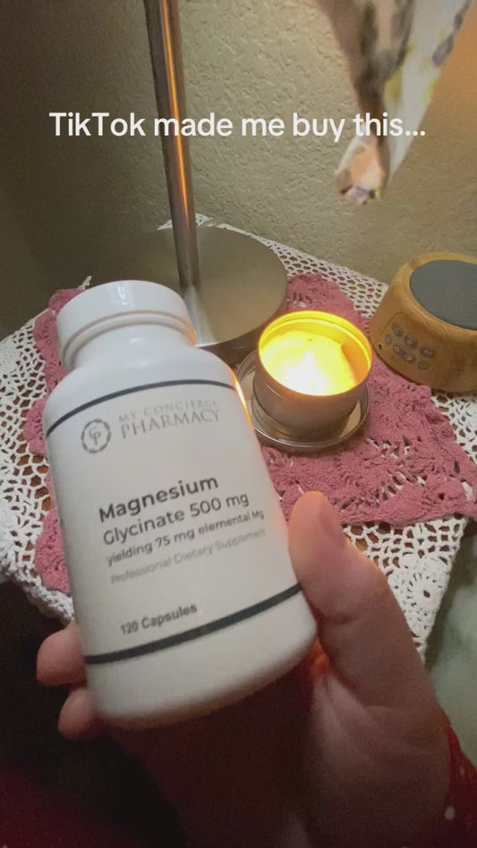 Magnesium Glycinate 500mg Capsules
